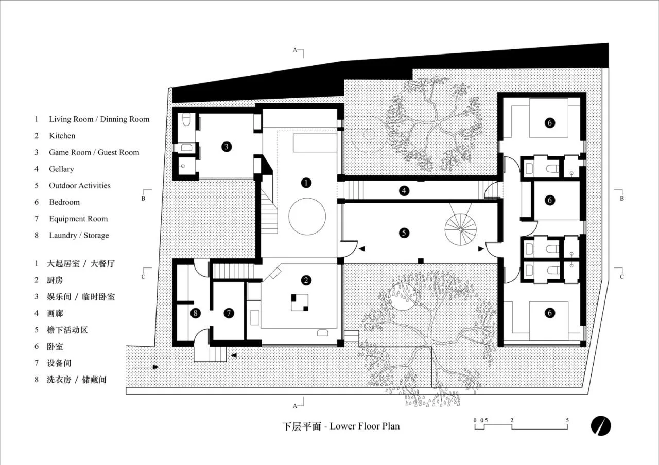 BIM Architecture | Wasteland Park, Bluff and Giant Hot Pot/Inspection Society Office