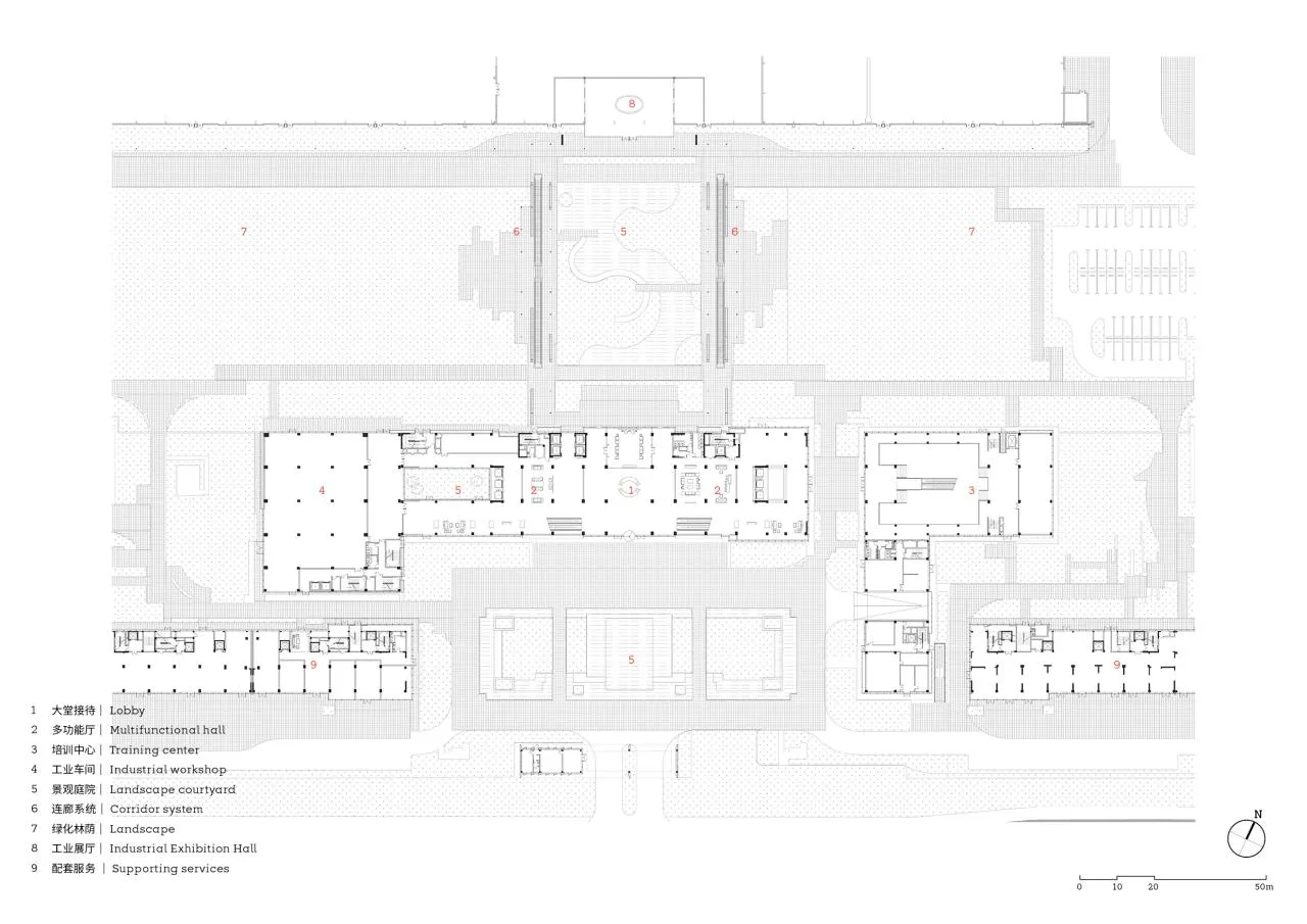 BIM Architecture | Xio Elevator Industrial Park: A 'Future Factory' / GOA Elephant Design compatible with Advanced Intelligent Manufacturing and Sustainable Living