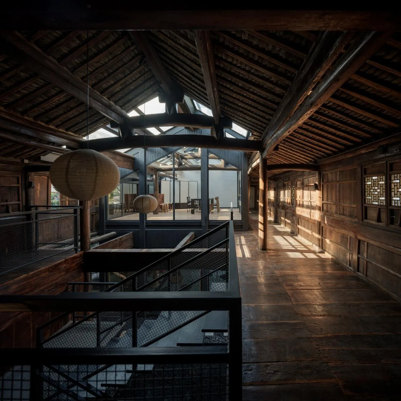 BIM architecture | Shanyu Tea House, renovating old and adding new/Olympic style buildings