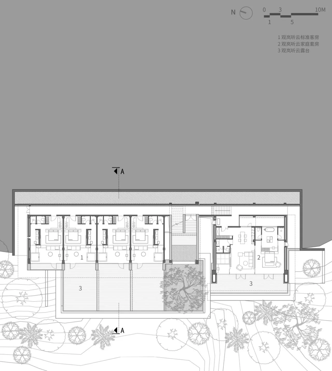 BIM Architecture | Encountering in the Mountains: Yunfeng Twelve in Xiayanbei Scenic Area/Zhu Peidong Line+Architecture Firm