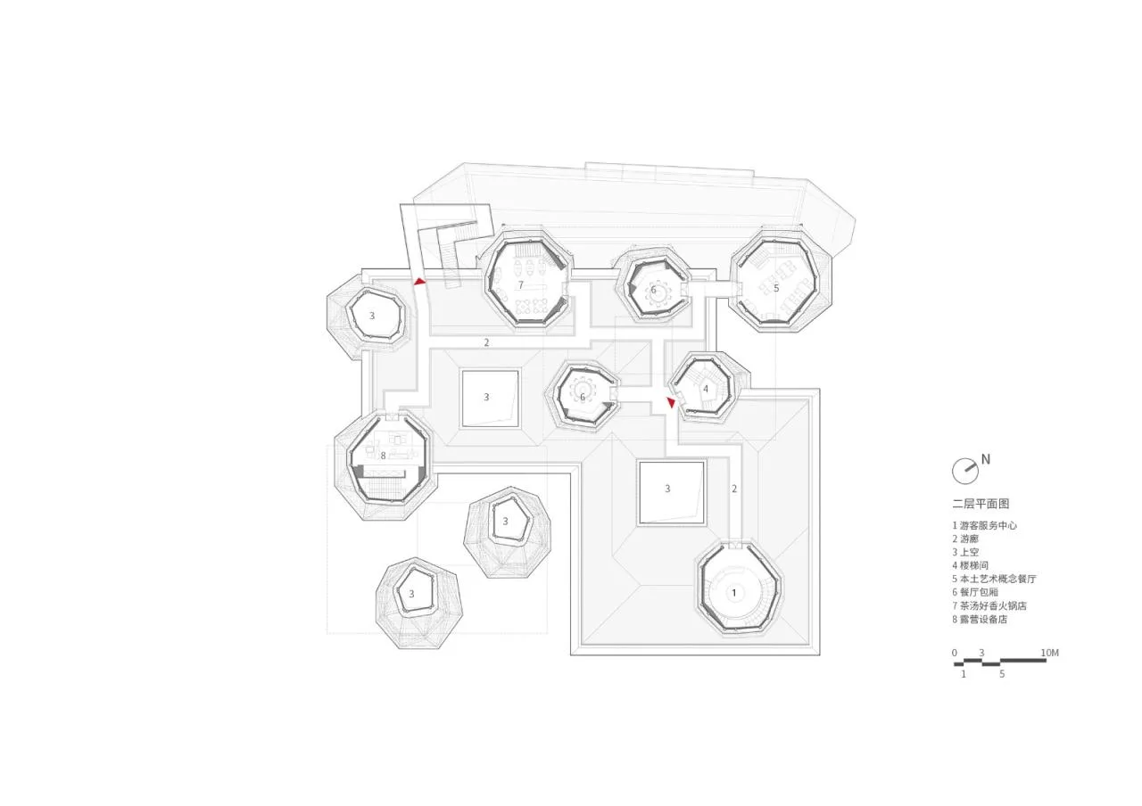 BIM Architecture | Encountering in the Mountains: Yunfeng Twelve in Xiayanbei Scenic Area/Zhu Peidong Line+Architecture Firm
