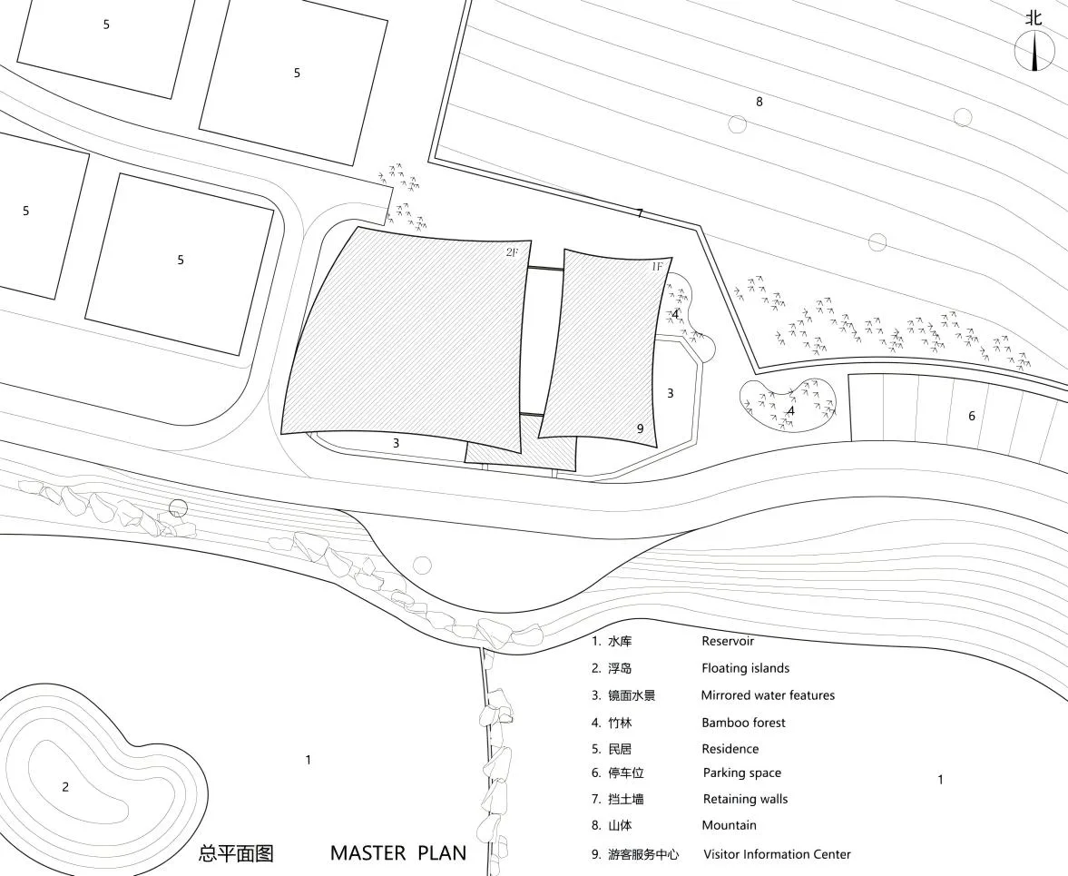 BIM Architecture | Resting in the mountains and valleys, Huwa Slow Time: Huwa Happy Tea Valley, Ketan Town, Lujiang County/China Railway Hefei Municipal Engineering Design and Research Institute Co., Ltd
