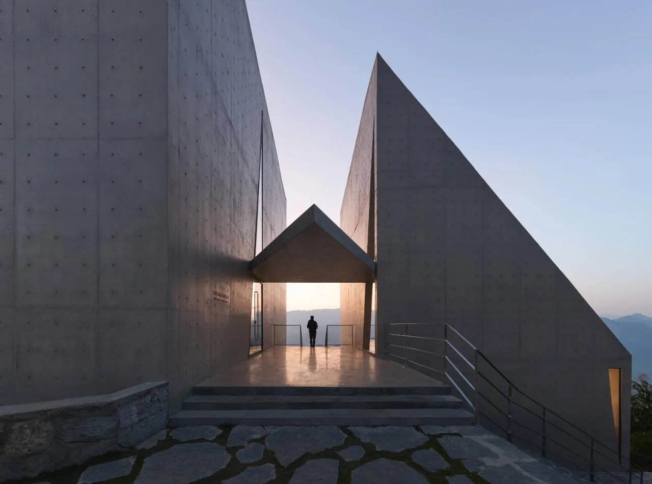 BIM Architecture | Nujiang Grand Canyon Pioneer Bookstore/Trail · Architectural Firm (TAO)