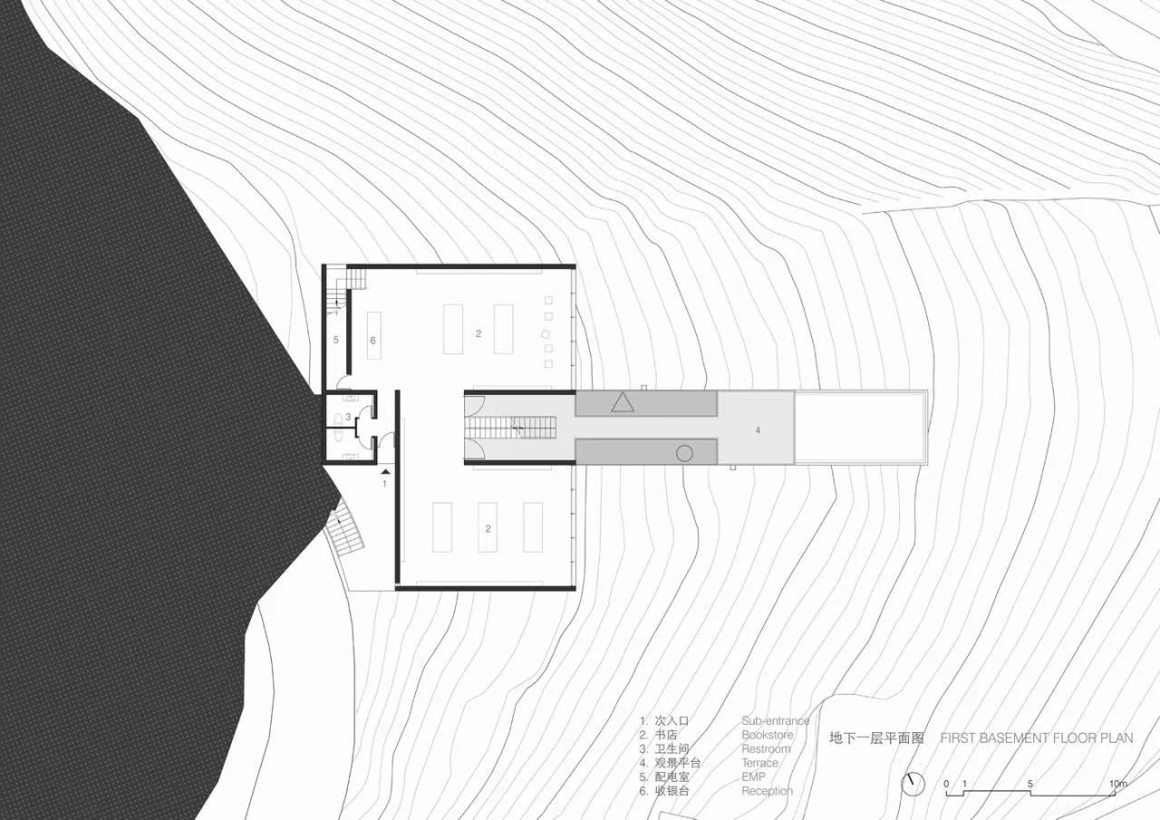 BIM Architecture | Nujiang Grand Canyon Pioneer Bookstore/Trail · Architectural Firm (TAO)