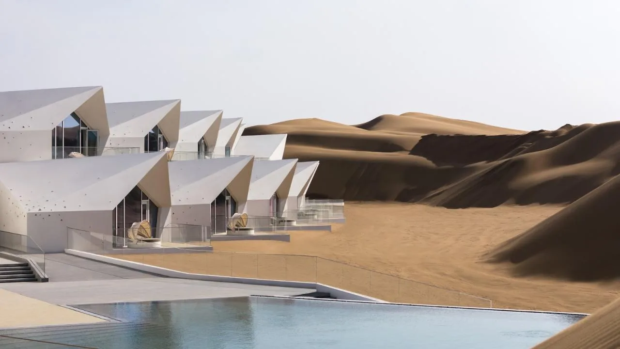 BIM Architecture | Zhongwei Desert Diamond Hotel/Shuishi Design - Mikawa Studio