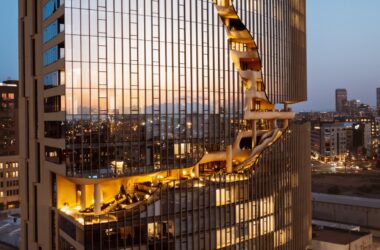BIM Architecture: 'Vertical Canyon' Residential Project in Denver by MAD-BIM WORLD