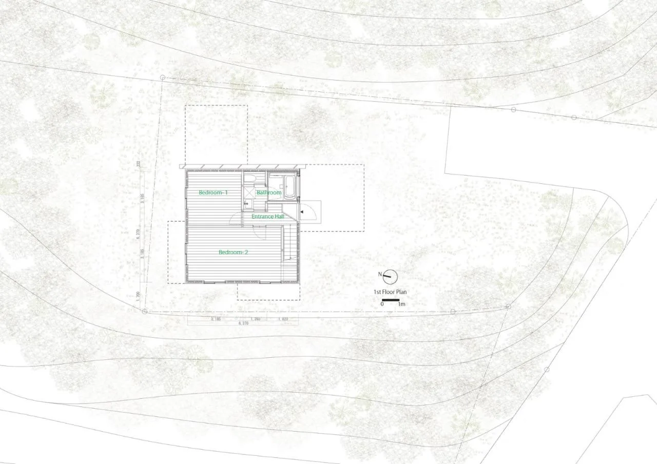 BIM Architecture | Futsu Vacation Cottage/Atelier MEME