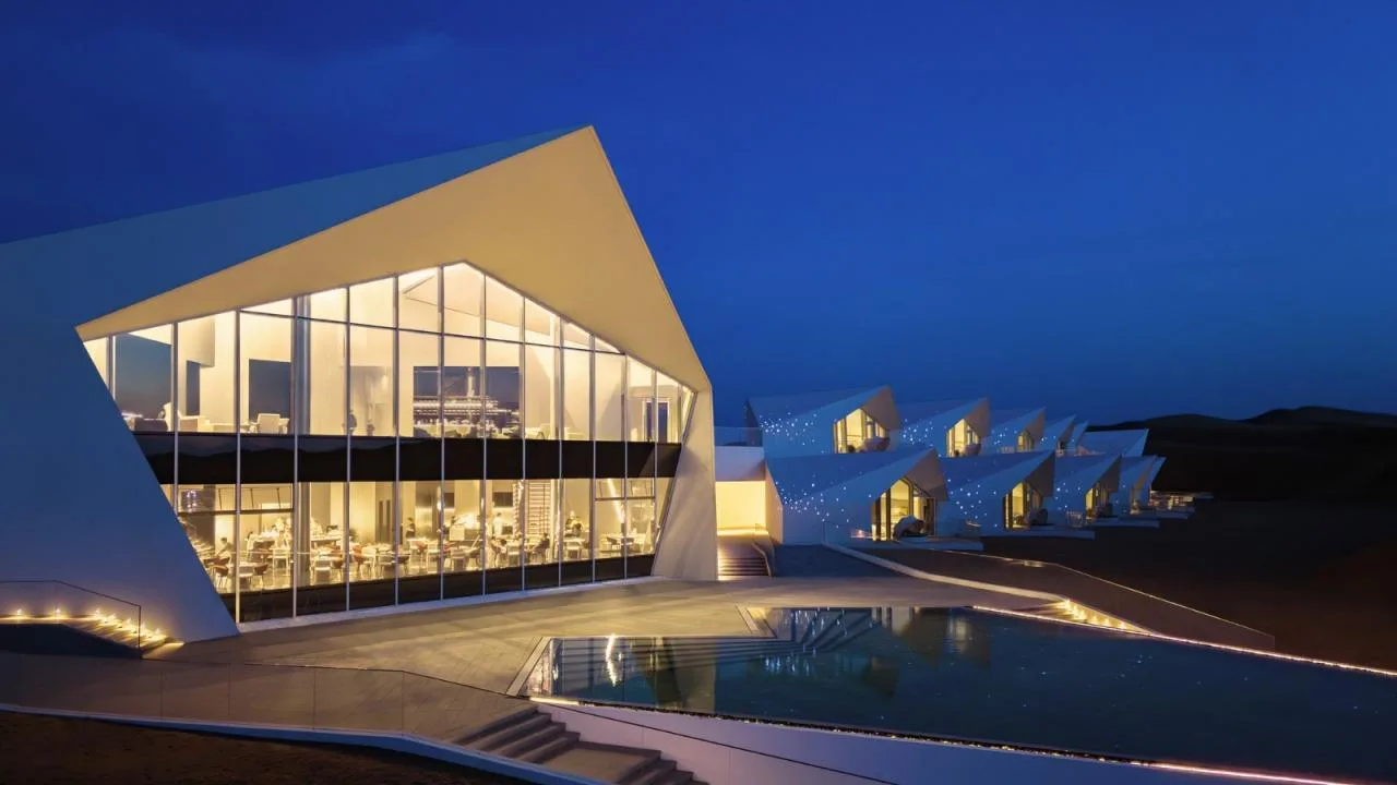 BIM Architecture | Zhongwei Desert Diamond Hotel/Shuishi Design - Mikawa Studio