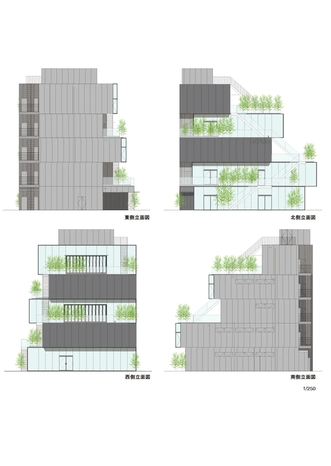 BIM Architecture | Rokkancho Staircase House/ETHNOS
