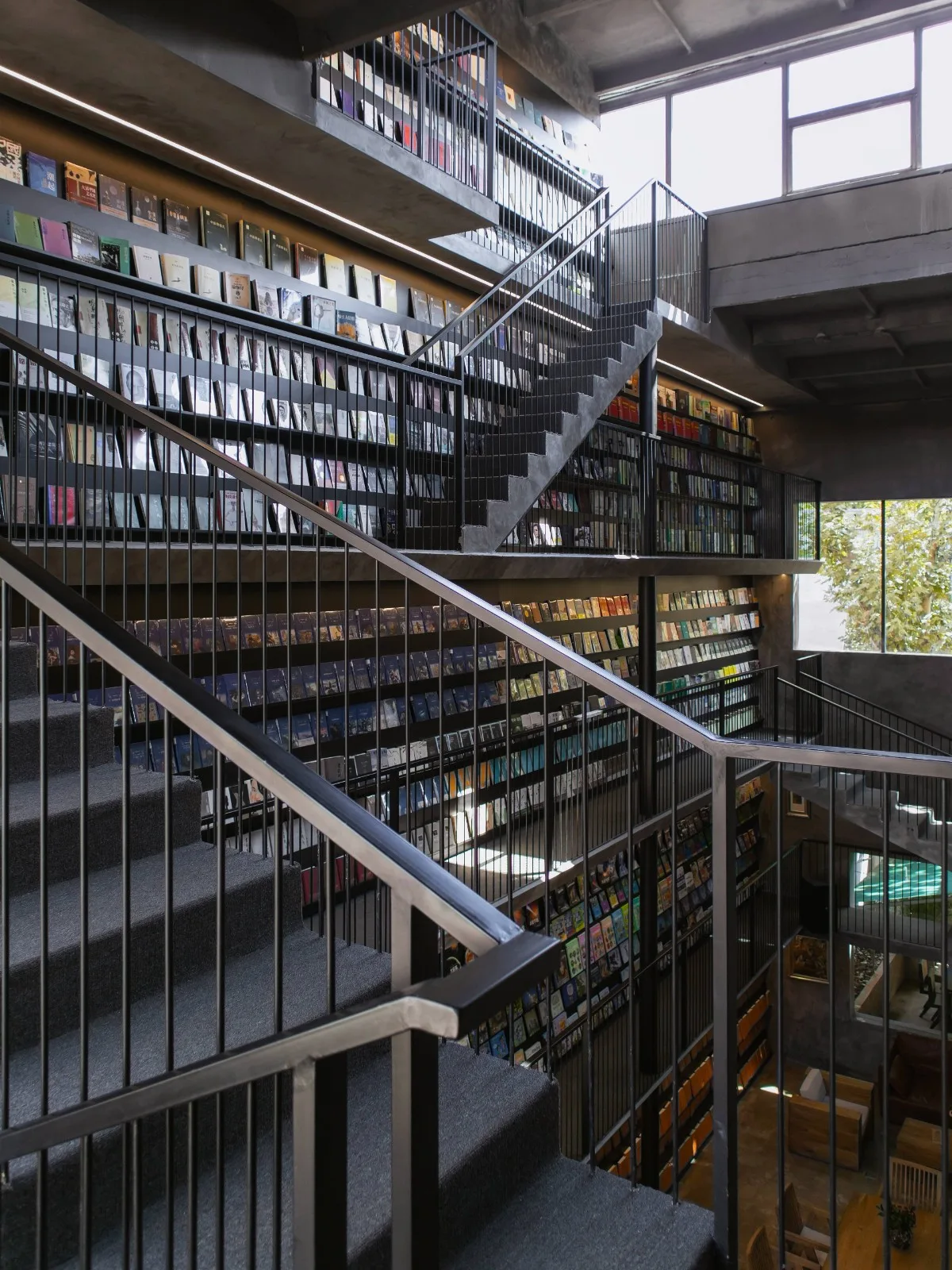 BIM Architecture | Ladder Space: Old Factory Building, New Bookstore/Plain Building
