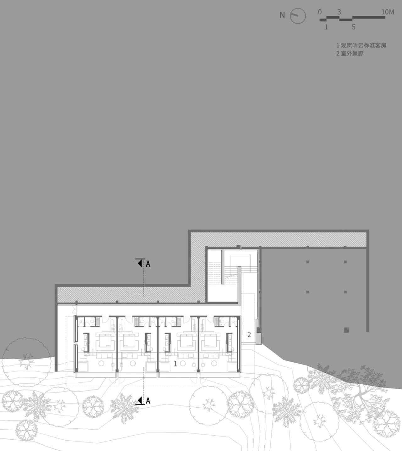 BIM Architecture | Encountering in the Mountains: Yunfeng Twelve in Xiayanbei Scenic Area/Zhu Peidong Line+Architecture Firm