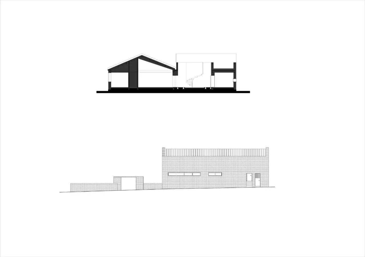 BIM Architecture | ARVO 16:30 Hotel: Castle/Large Building that catches the Light, Shadow, Trees and Trees