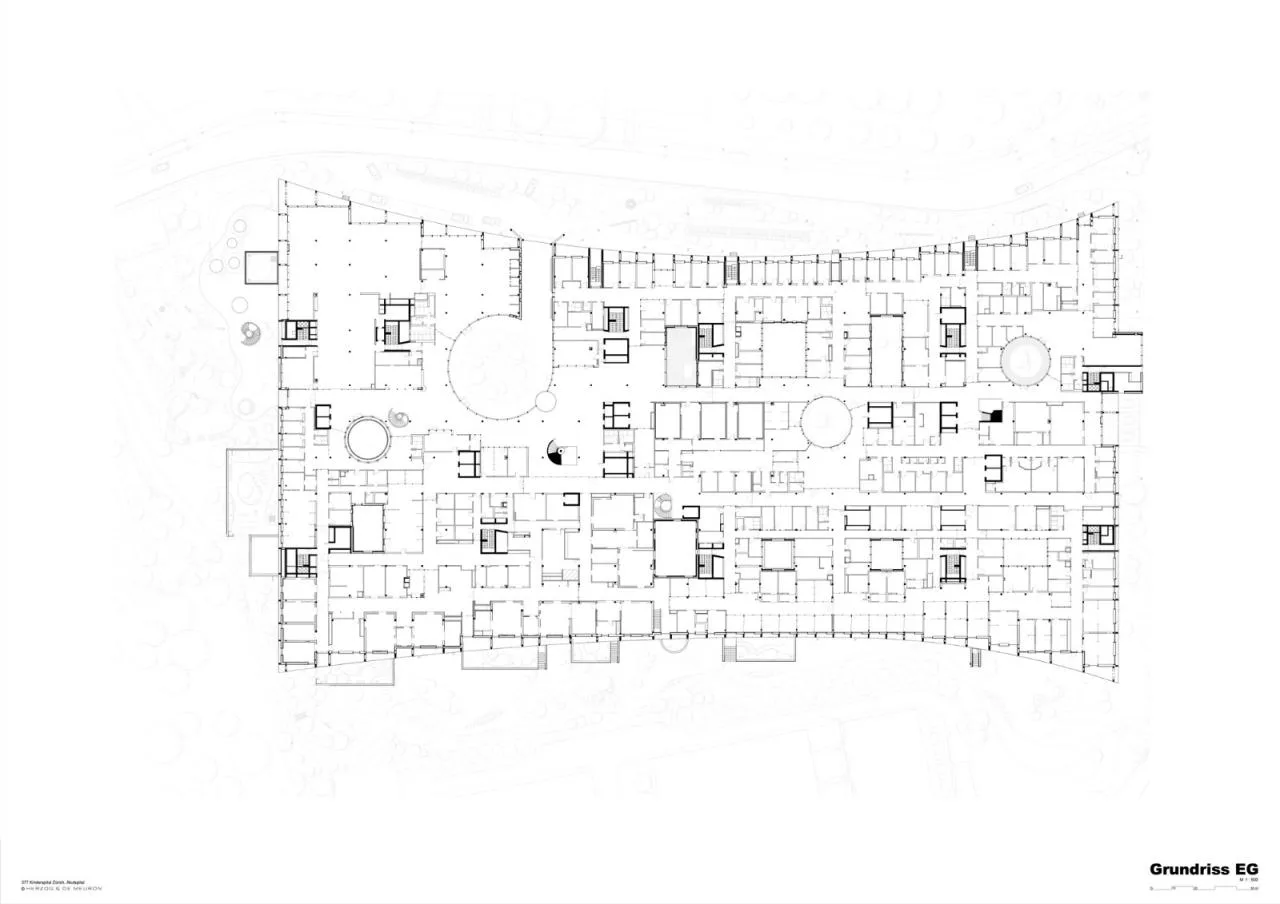 BIM Architecture | Children's Hospital of the University of Zurich/Herzog&de Meuron