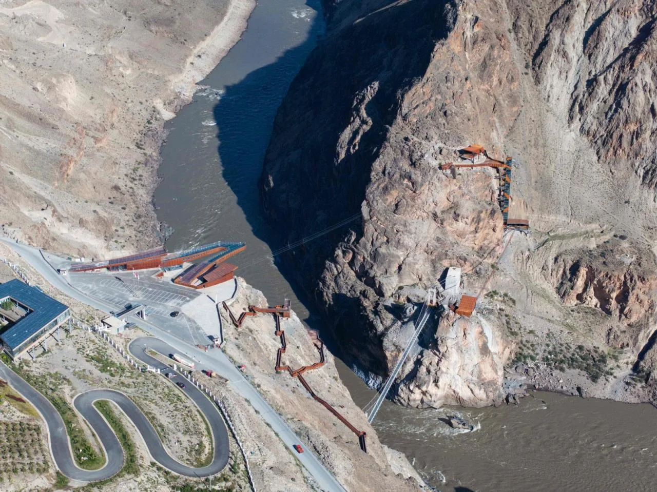BIM Architecture | Nujiang 72 turn Grand Canyon Scenic Spot in Xizang/Xiaoyin Architecture Firm