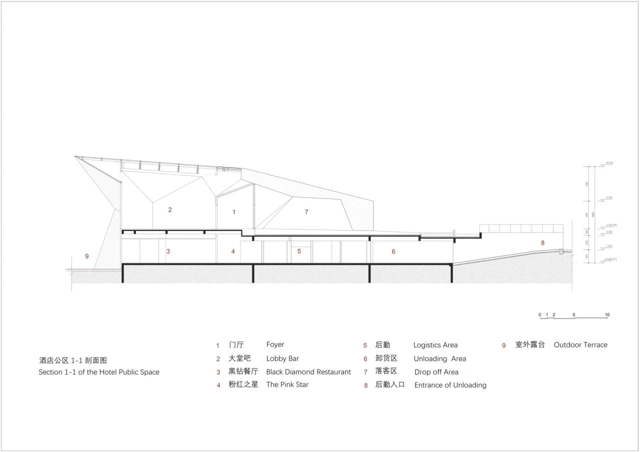 BIM Architecture | Zhongwei Desert Diamond Hotel/Shuishi Design - Mikawa Studio