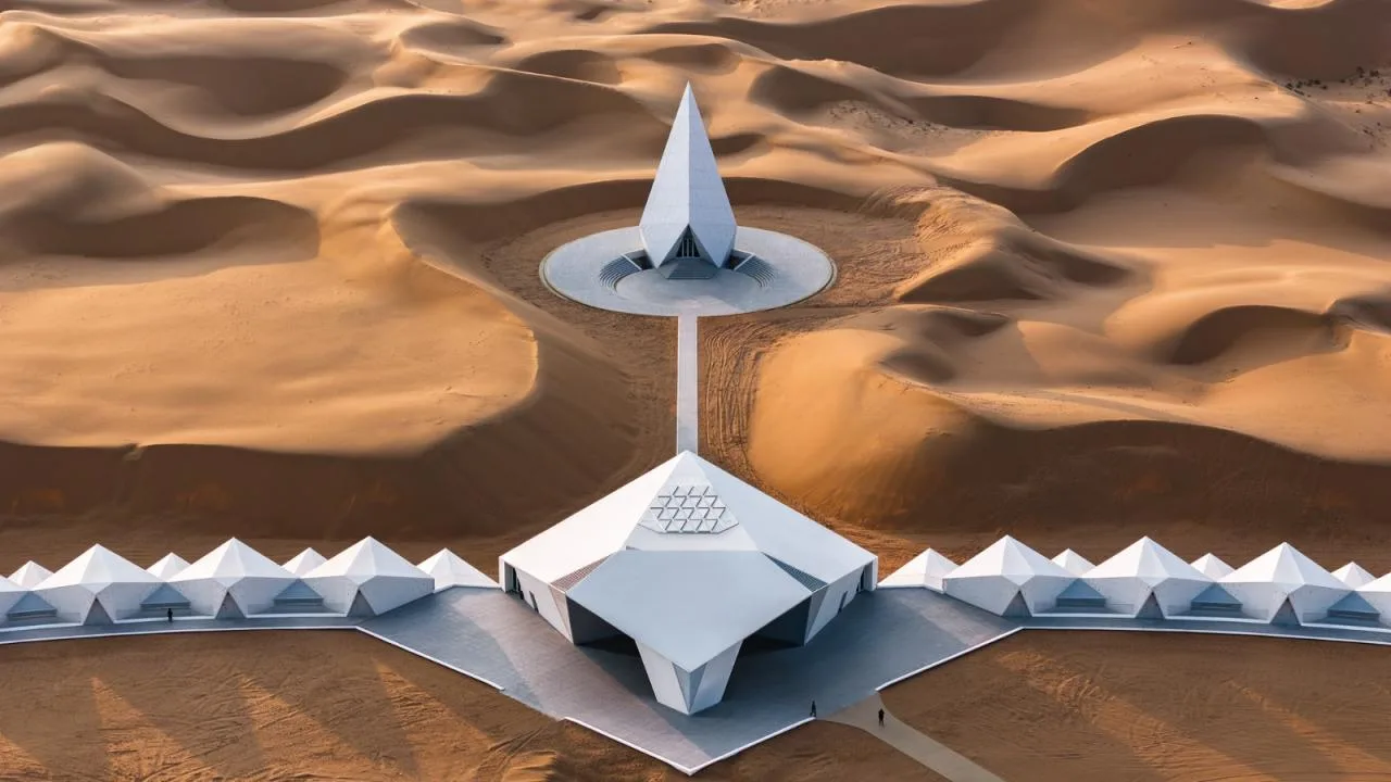 BIM Architecture | Zhongwei Desert Diamond Hotel/Shuishi Design - Mikawa Studio