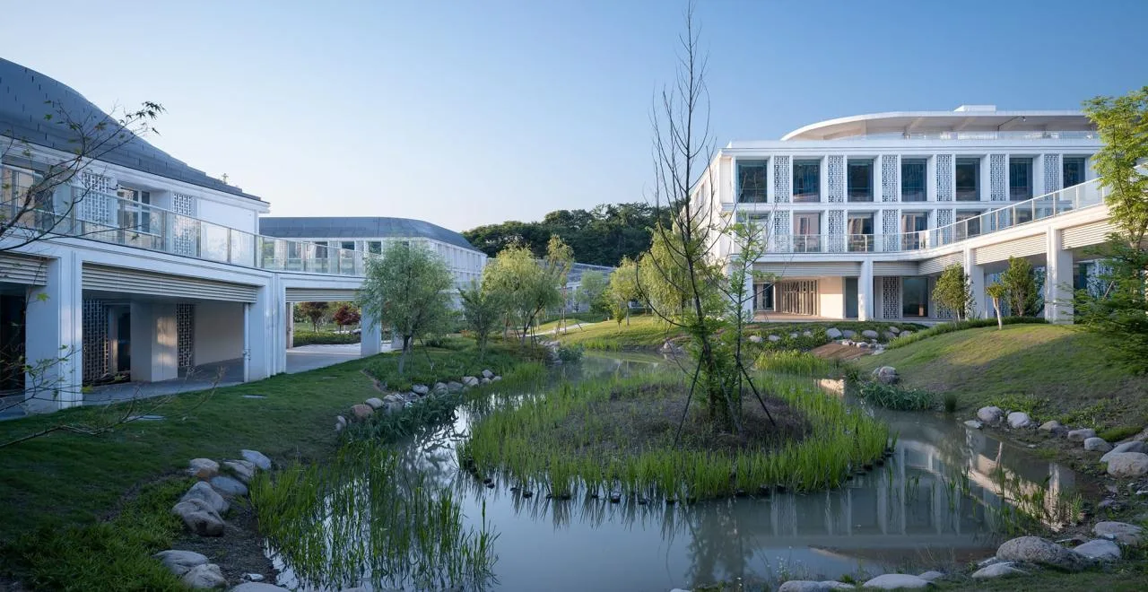 BIM Architecture | Landscape Healing, Livable Body and Mind: Hangzhou First Social Welfare Institute/Zhejiang University Architectural Design and Research Institute