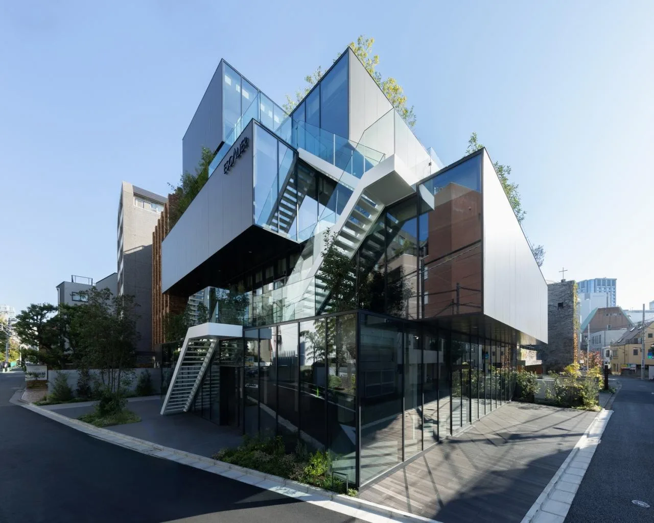 BIM Architecture | Rokkancho Staircase House/ETHNOS