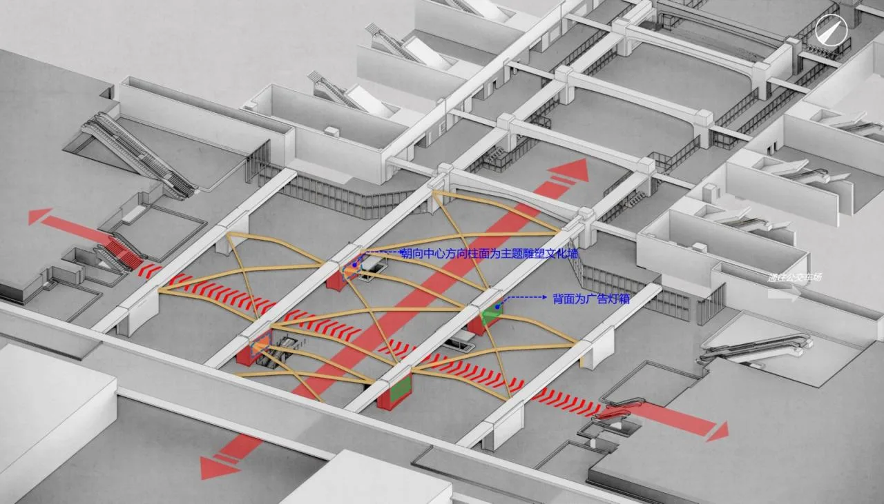 BIM Architecture | Xiamen North Station Expansion Design/CCDI Smart Interior Design