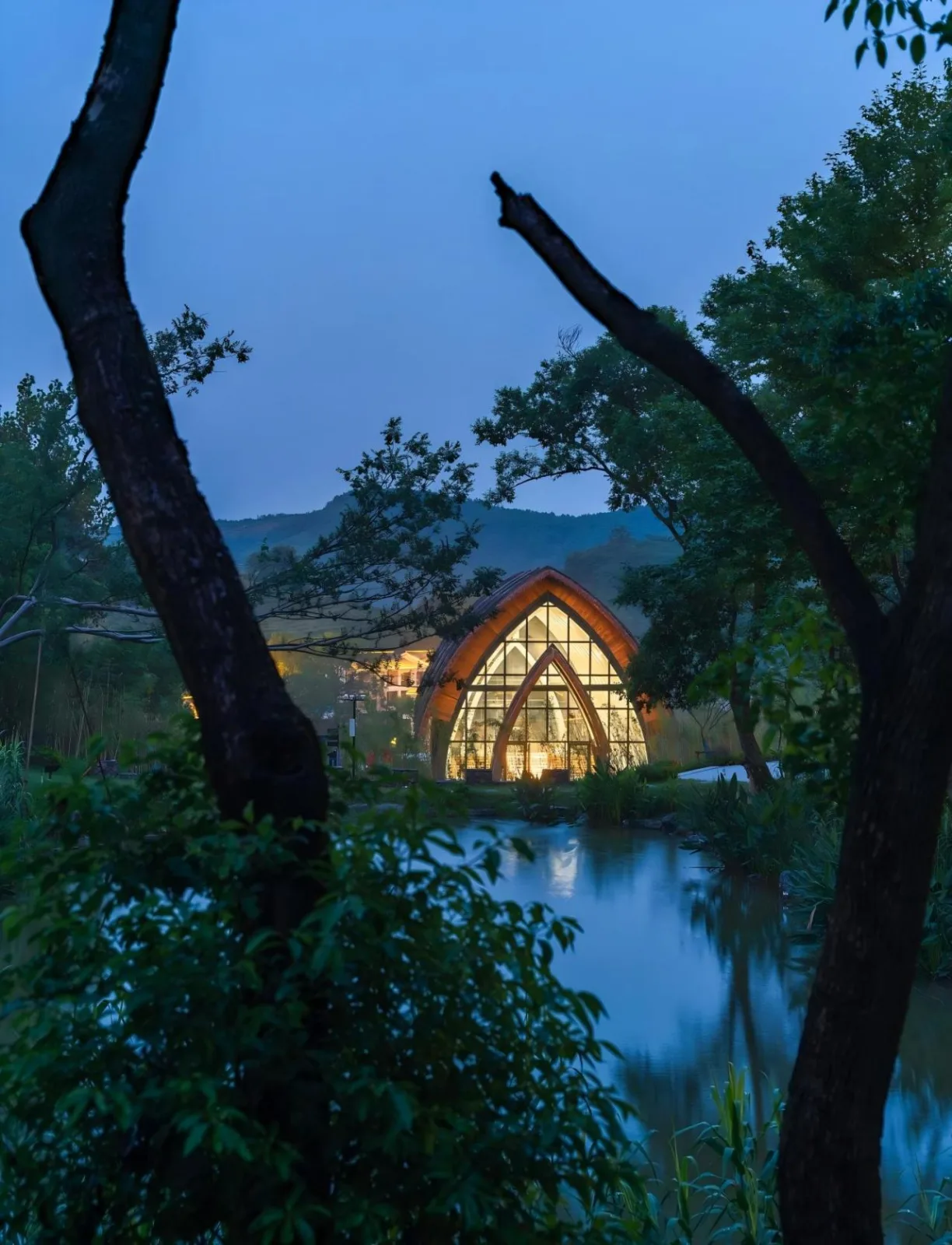 BIM Architecture | Resting in the mountains and valleys, Huwa Slow Time: Huwa Happy Tea Valley, Ketan Town, Lujiang County/China Railway Hefei Municipal Engineering Design and Research Institute Co., Ltd