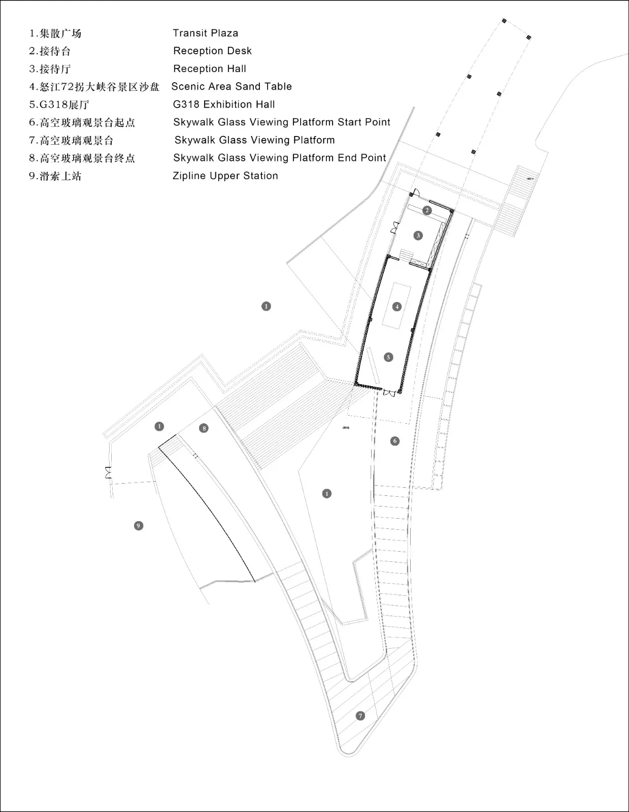 BIM Architecture | Nujiang 72 turn Grand Canyon Scenic Spot in Xizang/Xiaoyin Architecture Firm
