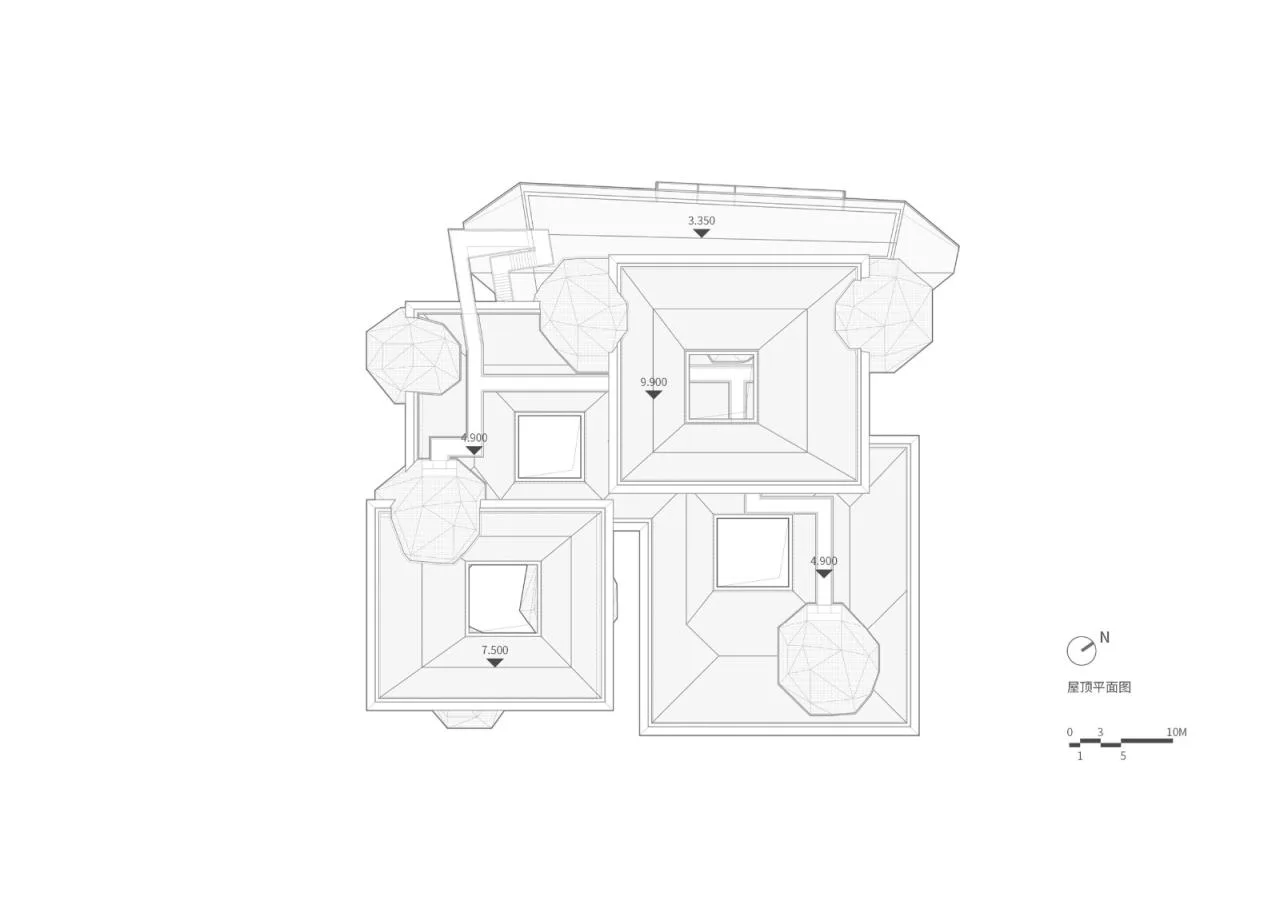 BIM Architecture | Encountering in the Mountains: Yunfeng Twelve in Xiayanbei Scenic Area/Zhu Peidong Line+Architecture Firm