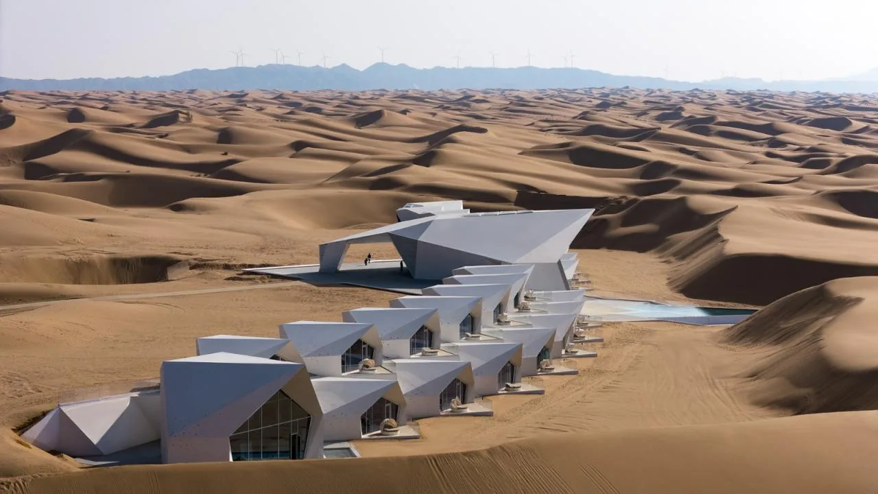 BIM Architecture | Zhongwei Desert Diamond Hotel/Shuishi Design - Mikawa Studio