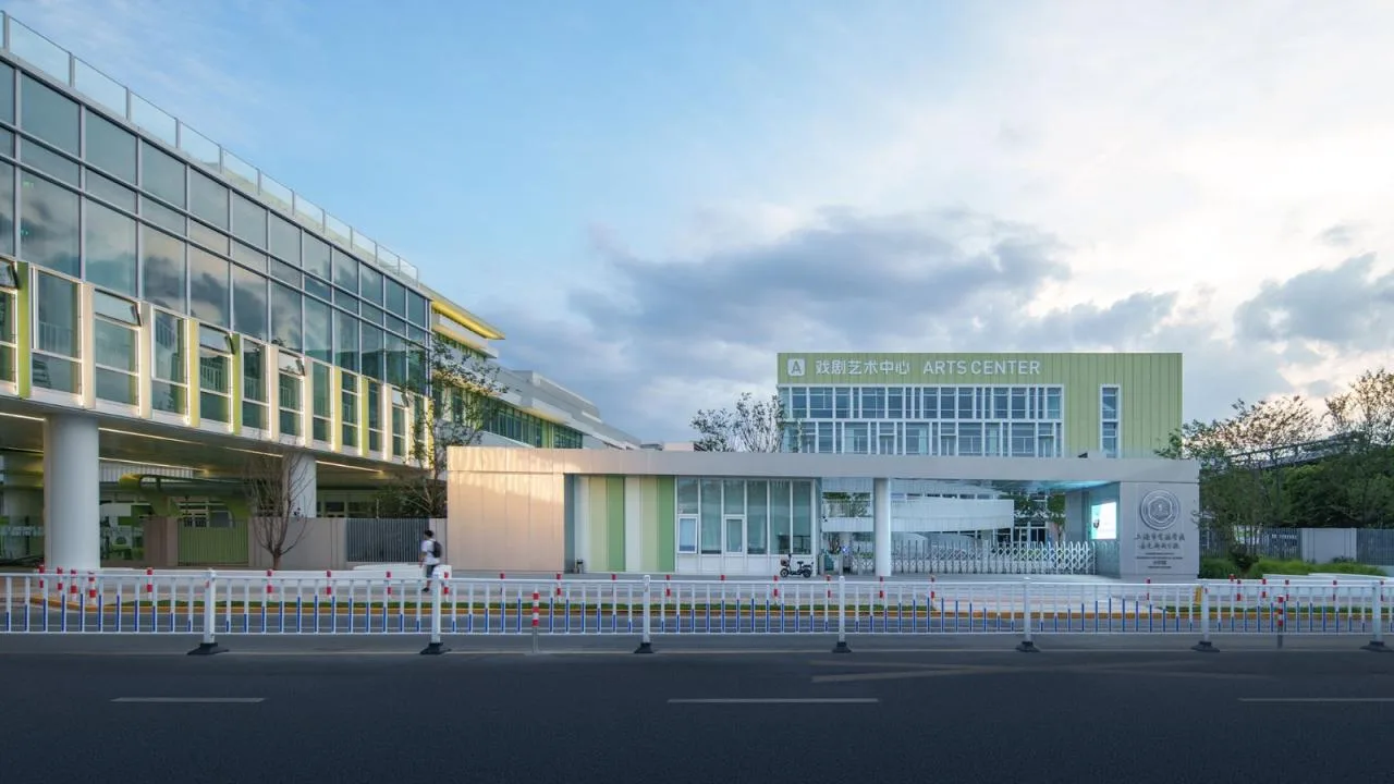 BIM Architecture | Shanghai Experimental School Jiading New City Branch/Daguan Landscape