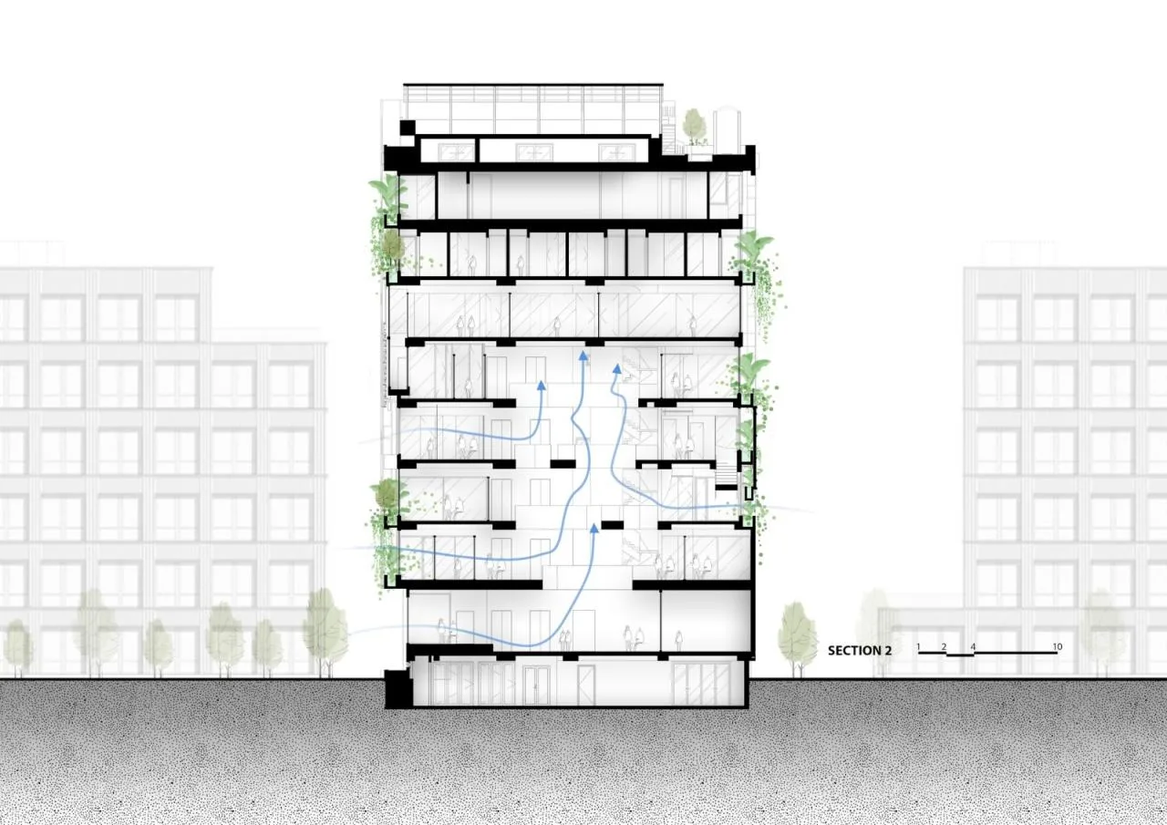 BIM Architecture | AEC 4B Foreign Language Education Center/Ho Khue Architects