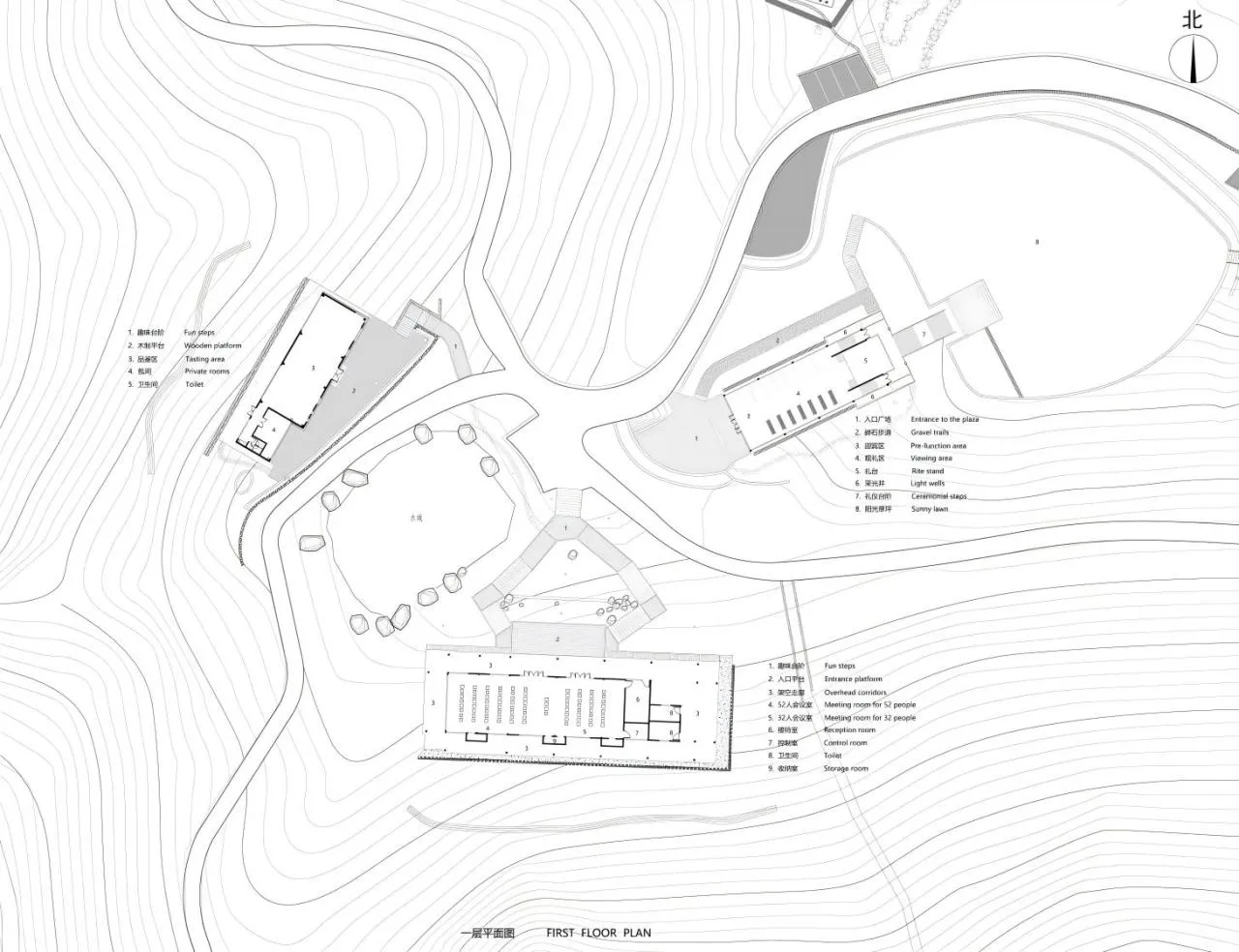 BIM Architecture | Resting in the mountains and valleys, Huwa Slow Time: Huwa Happy Tea Valley, Ketan Town, Lujiang County/China Railway Hefei Municipal Engineering Design and Research Institute Co., Ltd