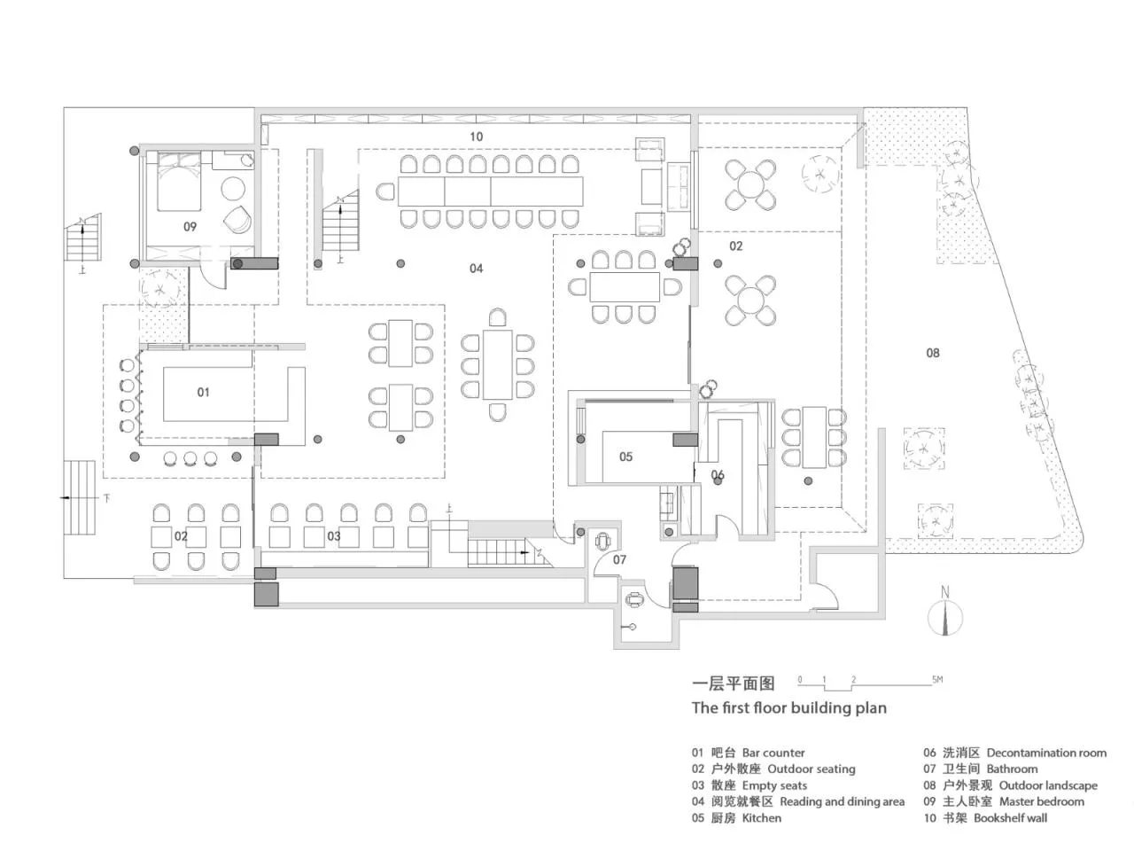 BIM Architecture | Ladder Space: Old Factory Building, New Bookstore/Plain Building