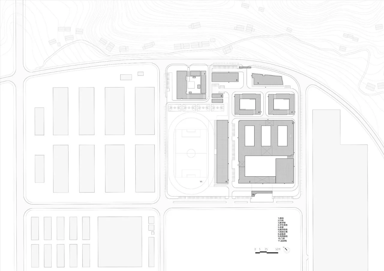 BIM Architecture | Nanshan Wufutang Senior High School/Lowercase Architecture