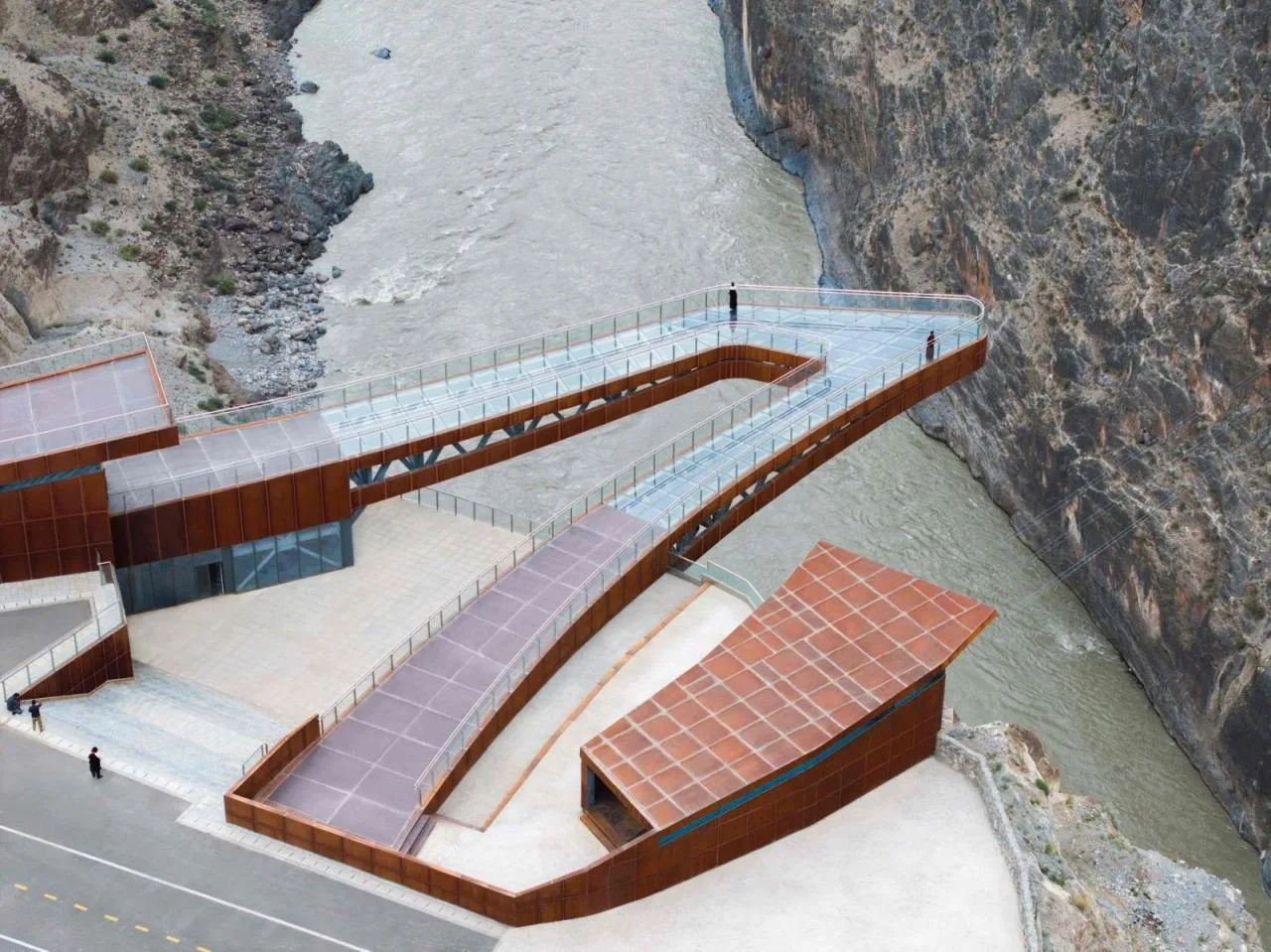 BIM Architecture | Nujiang 72 turn Grand Canyon Scenic Spot in Xizang/Xiaoyin Architecture Firm