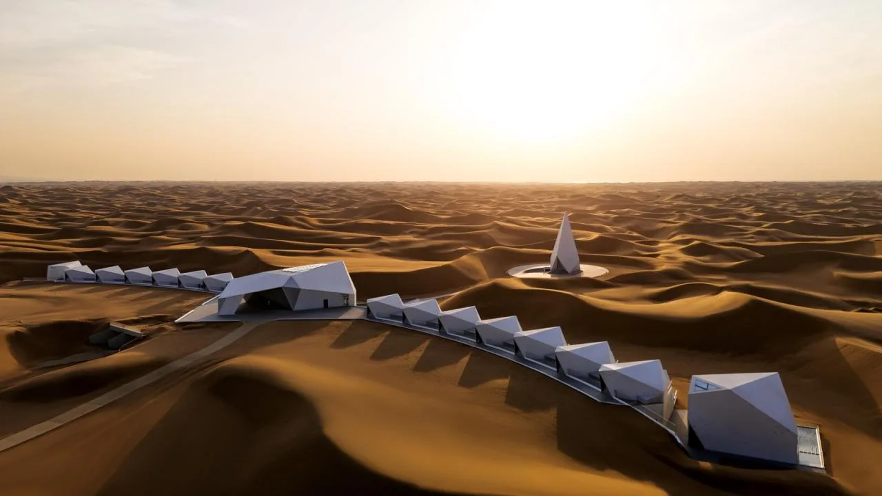 BIM Architecture | Zhongwei Desert Diamond Hotel/Shuishi Design - Mikawa Studio