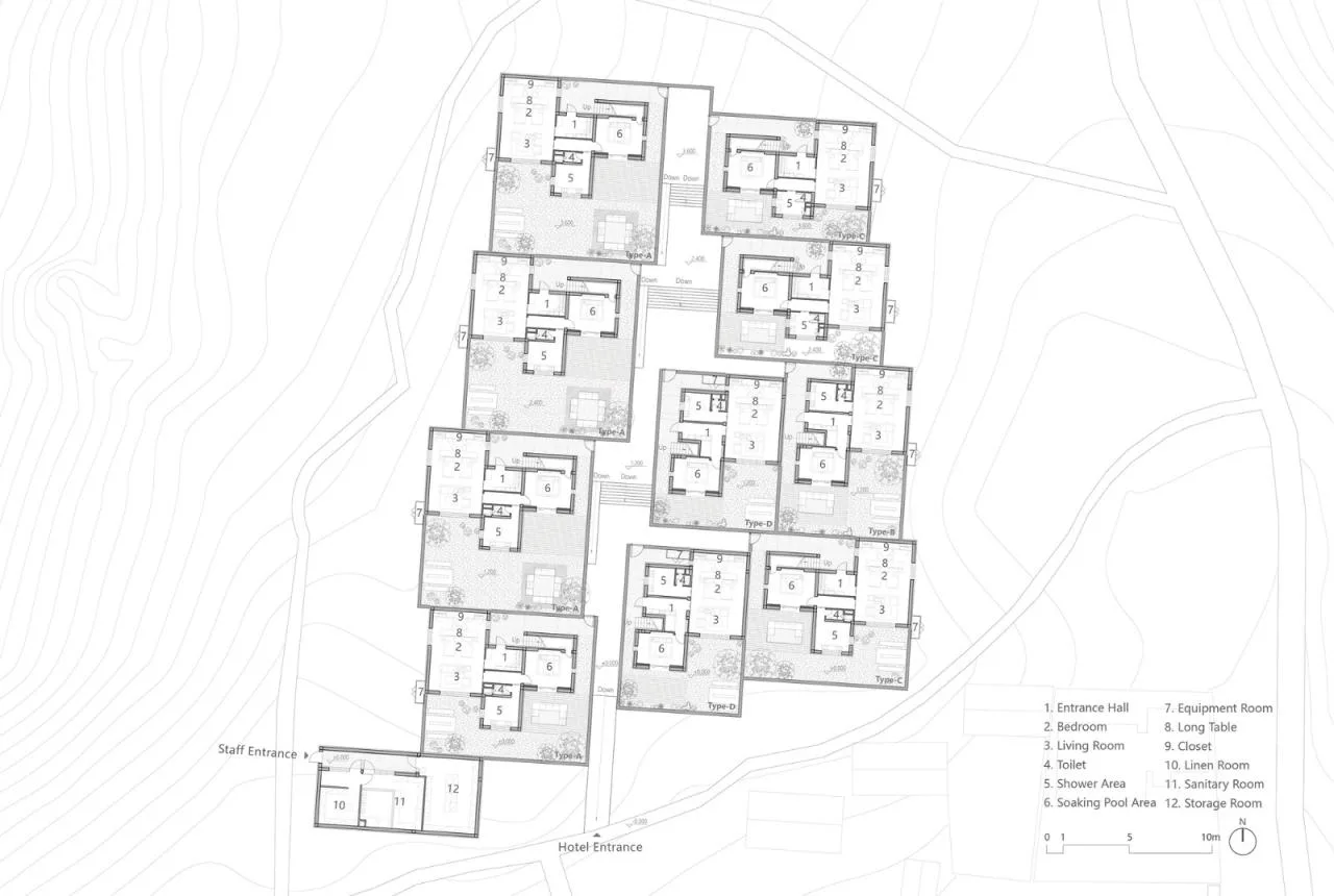 BIM Architecture | KALHA Hotel · "Wolitun" Village Renewal/CPLUS