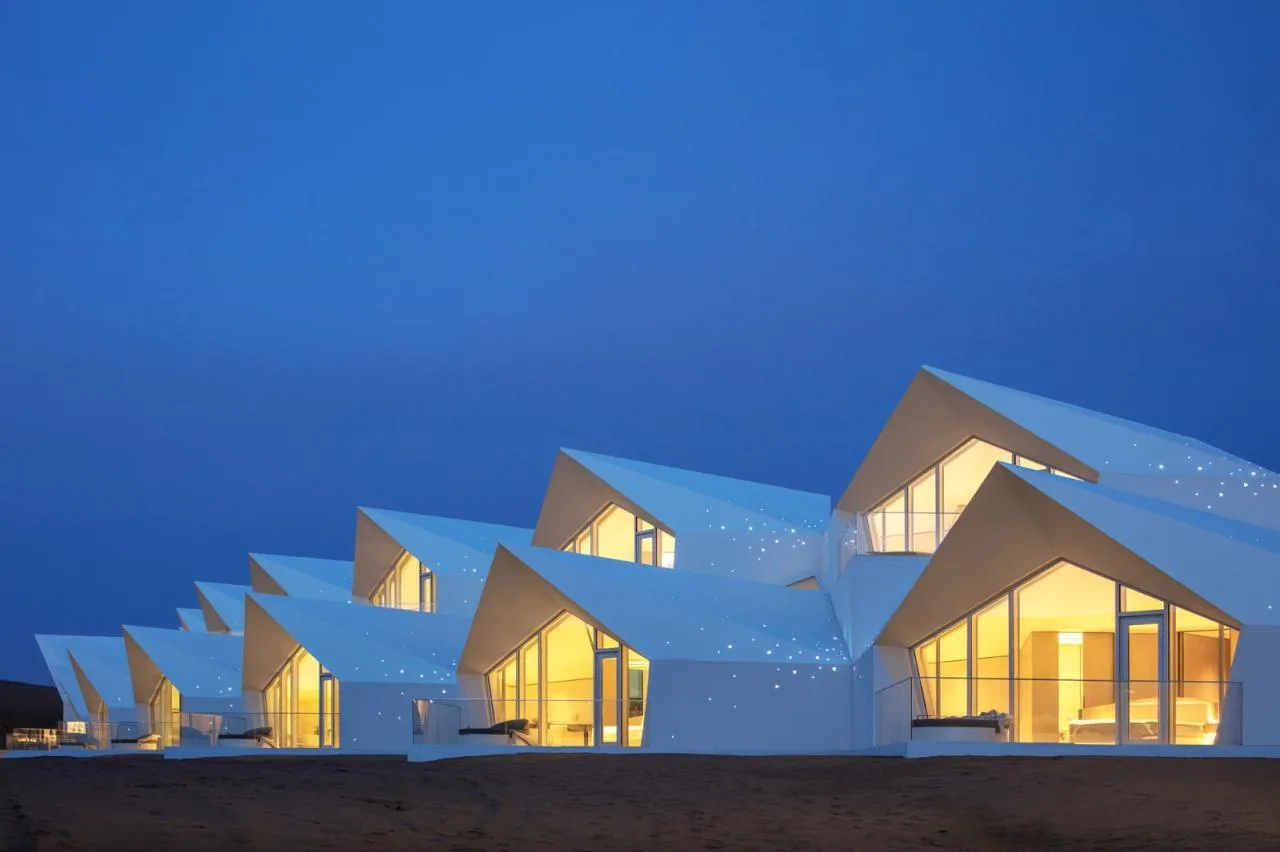 BIM Architecture | Zhongwei Desert Diamond Hotel/Shuishi Design - Mikawa Studio