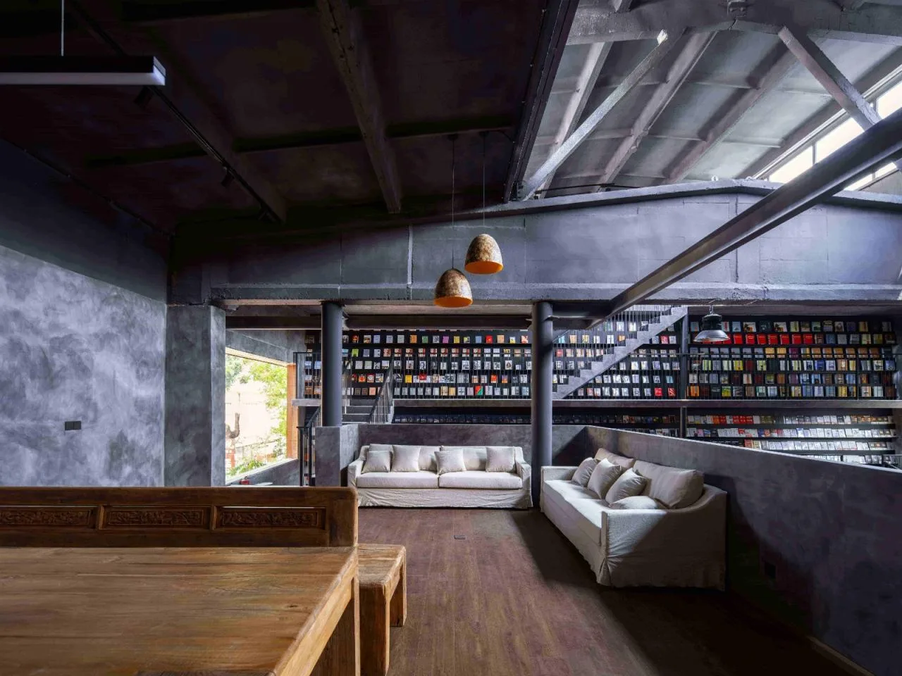 BIM Architecture | Ladder Space: Old Factory Building, New Bookstore/Plain Building