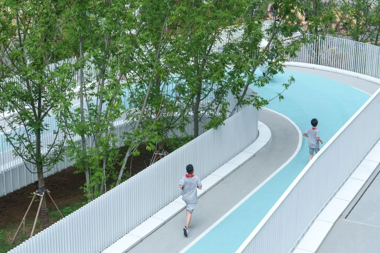 BIM Architecture | Shanghai Experimental School Jiading New City Branch/Daguan Landscape