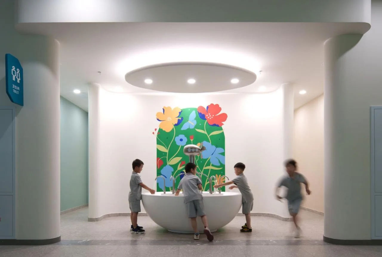 BIM Architecture | Shanghai Experimental School Jiading New City Branch/Daguan Landscape