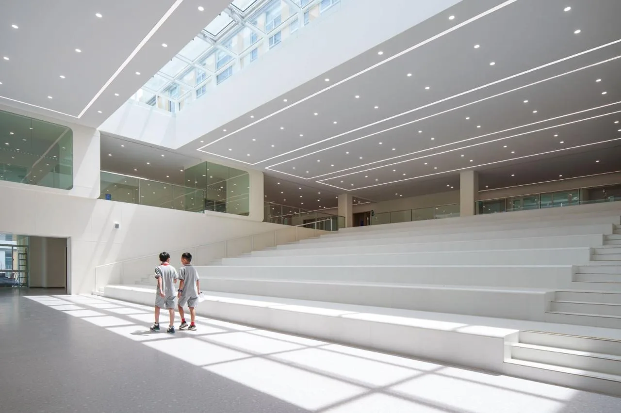 BIM Architecture | Shanghai Experimental School Jiading New City Branch/Daguan Landscape