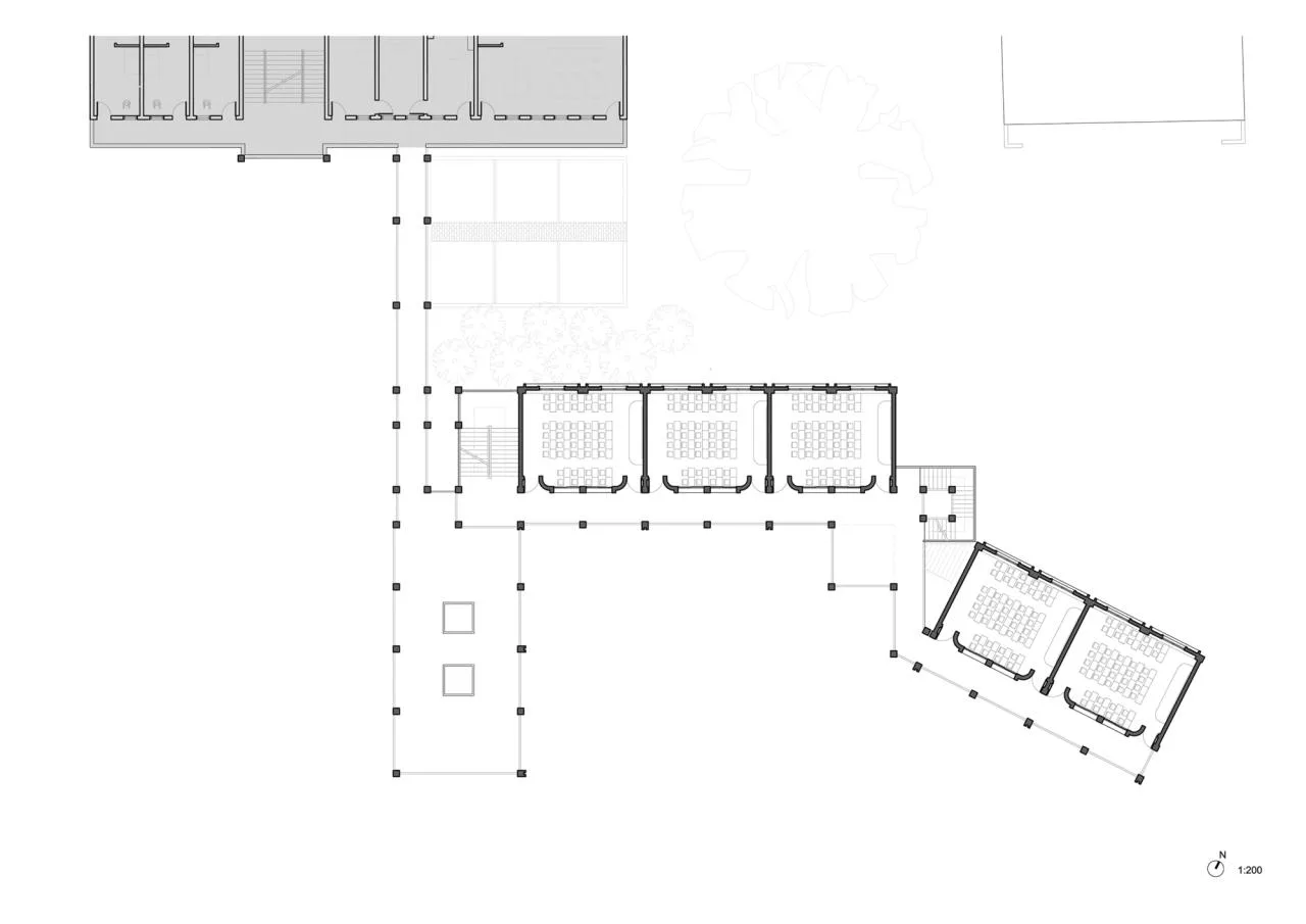 BIM Architecture | Riverside Rural School/DOMAT