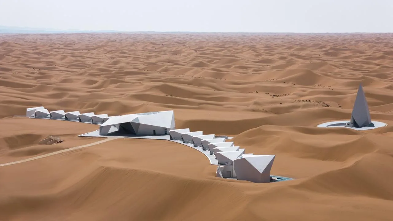 BIM Architecture | Zhongwei Desert Diamond Hotel/Shuishi Design - Mikawa Studio