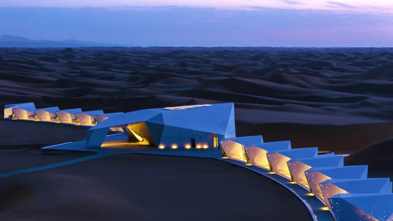 BIM Architecture | Zhongwei Desert Diamond Hotel/Shuishi Design - Mikawa Studio