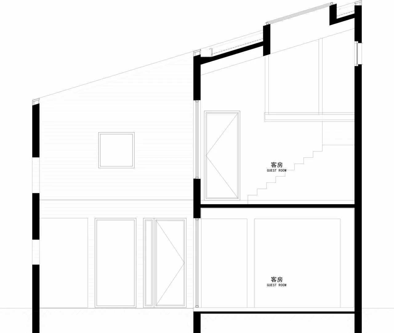 BIM Architecture | Persimmon Ruyi • Nanyeji Homestay/UAO Ruituo Design