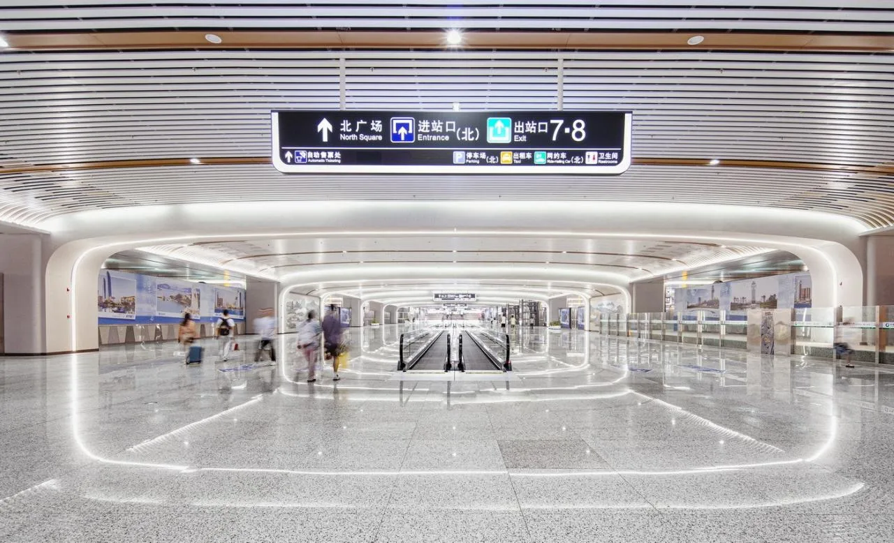 BIM Architecture | Xiamen North Station Expansion Design/CCDI Smart Interior Design