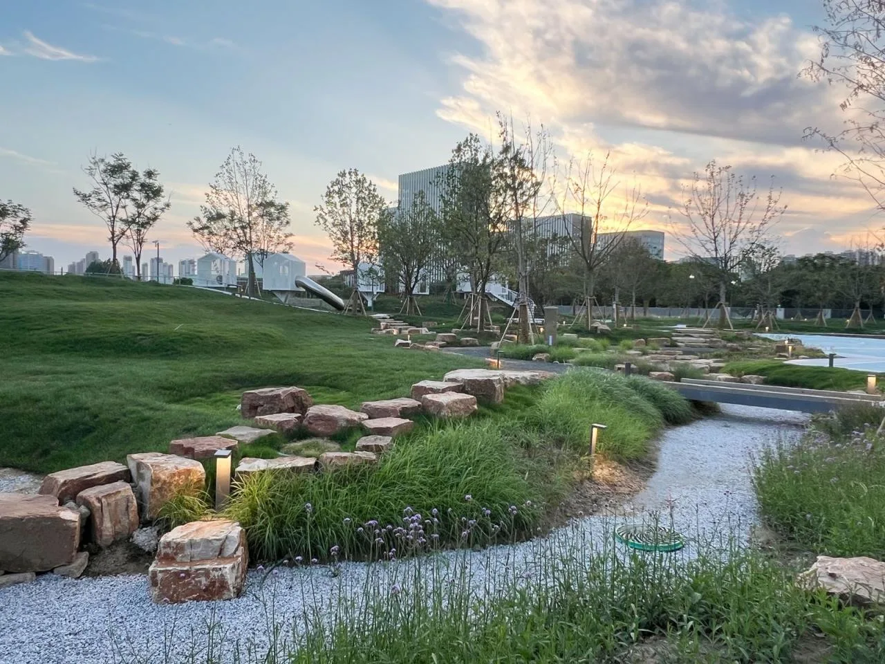 BIM Architecture | Shanghai Experimental School Jiading New City Branch/Daguan Landscape