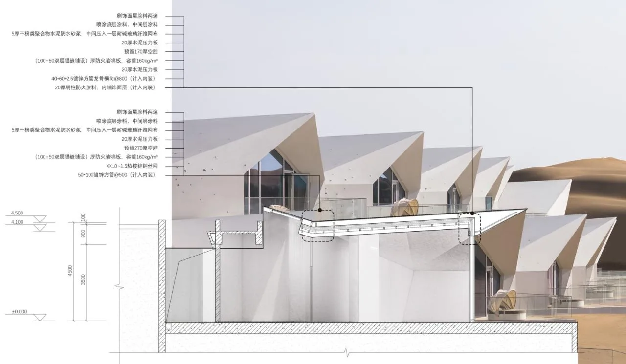 BIM Architecture | Zhongwei Desert Diamond Hotel/Shuishi Design - Mikawa Studio