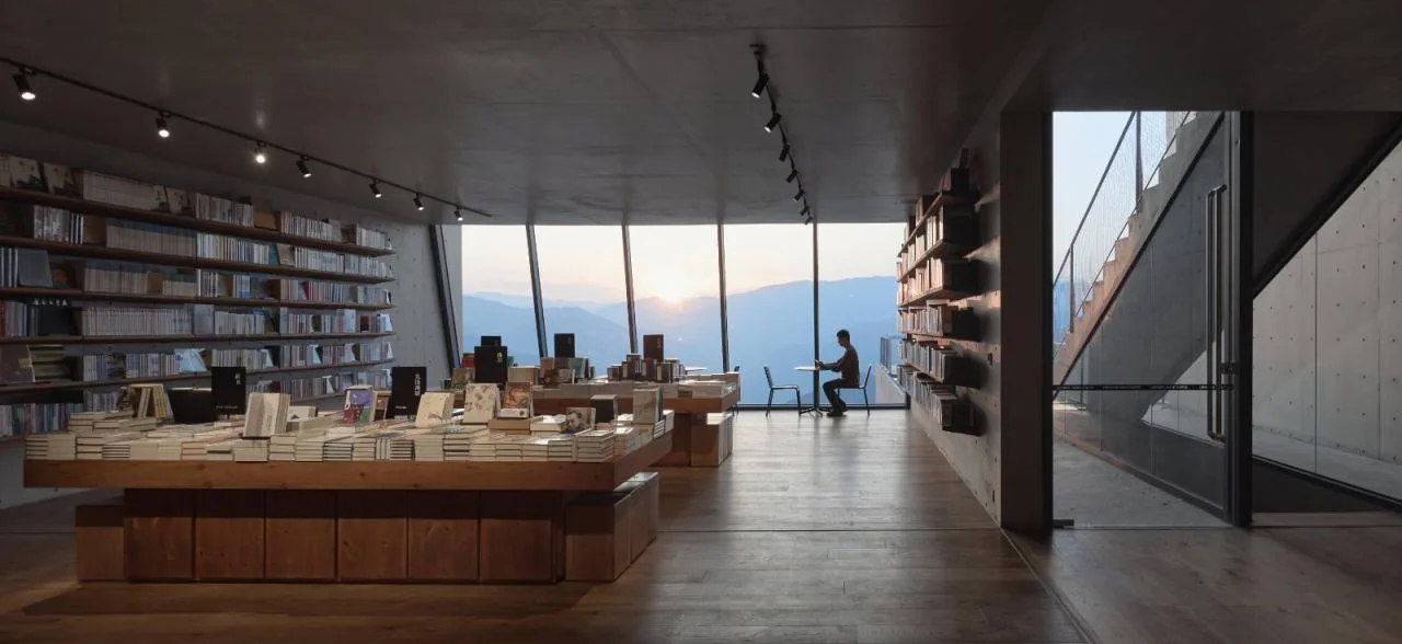 BIM Architecture | Nujiang Grand Canyon Pioneer Bookstore/Trail · Architectural Firm (TAO)