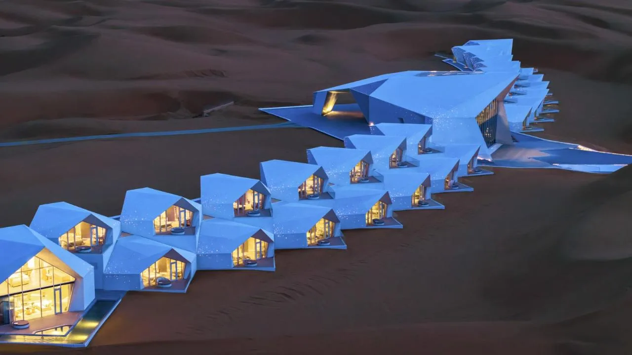 BIM Architecture | Zhongwei Desert Diamond Hotel/Shuishi Design - Mikawa Studio