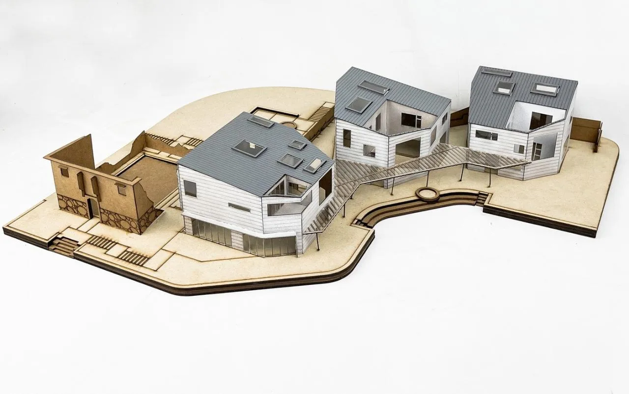BIM Architecture | Persimmon Ruyi • Nanyeji Homestay/UAO Ruituo Design